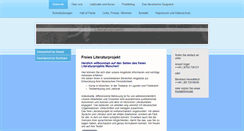 Desktop Screenshot of literaturprojekt.com